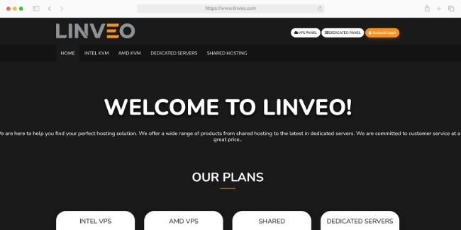 Linveo：黑五2.5折 AMD Ryzen 9950X+10G口 免费备份/达拉斯/俄亥俄/凤凰城 年付15刀起